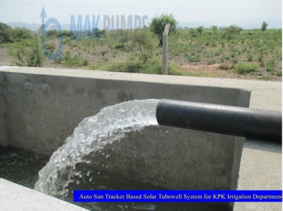 Auto Sun Tracker based Solar Tubewell System for KPK Irrigation Department